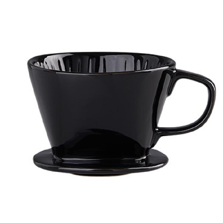 Ceramic Coffee Dripper Pouring Over Filter Funnel Cup Even Extraction Perfect For Coffee Enthusiasts