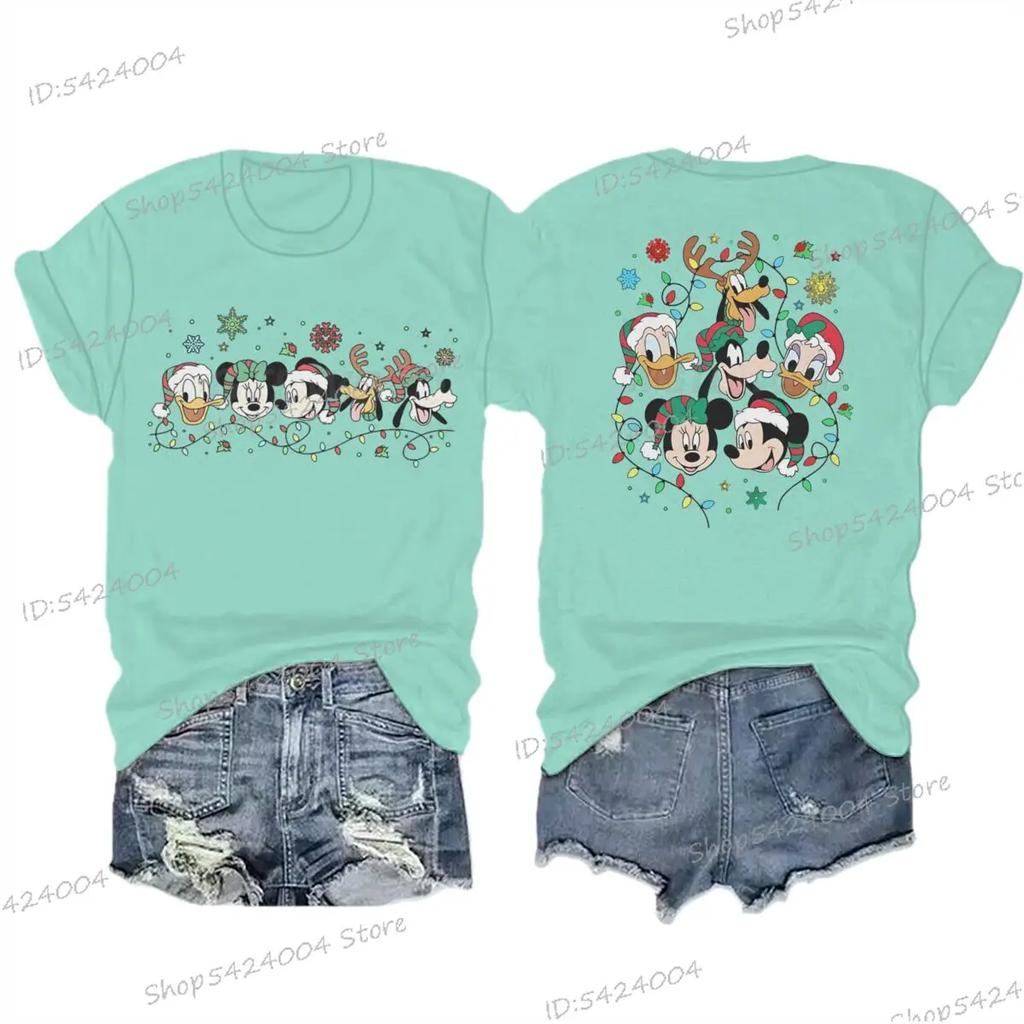 Christmas Mickey Mouse Shirt Mickey Friend Christmas TShirt Merry Christmas Women Men Tshirts