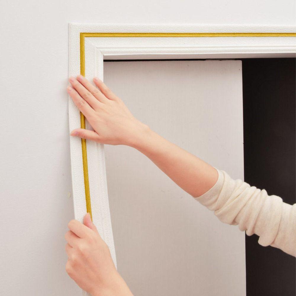 230cmX14cm Vodotěsná Obkladová Okrajová Samolepící Tapeta Nová 3D Soklová Lišta