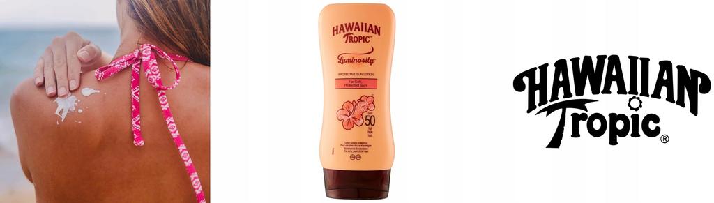 HAWAIIAN TROPIC Luminosity Sonnencreme Lotion LSF 50 180ml
