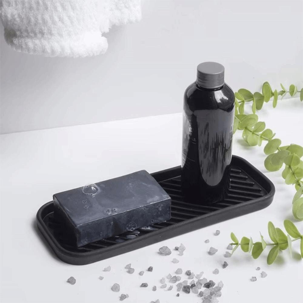 Simple Sink Organizer Non-Slip Water Cup Organizer Tableware Storage Mat Kitchen