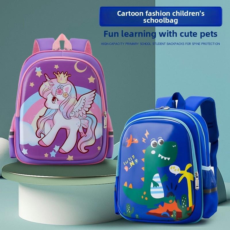 Kuromi Melody Spider Man Elsa Kids Backpack With Breathable Air Cushion Straps For School Girls