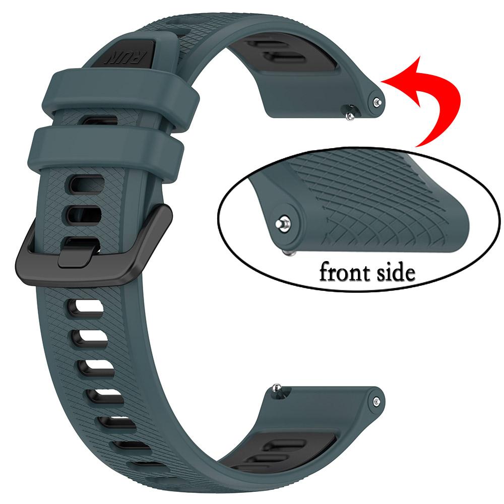 Silikonový pásek 20mm pro Garmin Venu SQ2 | Venu 2Plus | Vivoactive 3/3t/3M/5 | Příslušenství k náramku Forerunner 245/645