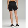 Lululemon Fast And Free High Rise Short 6   Pockets Black