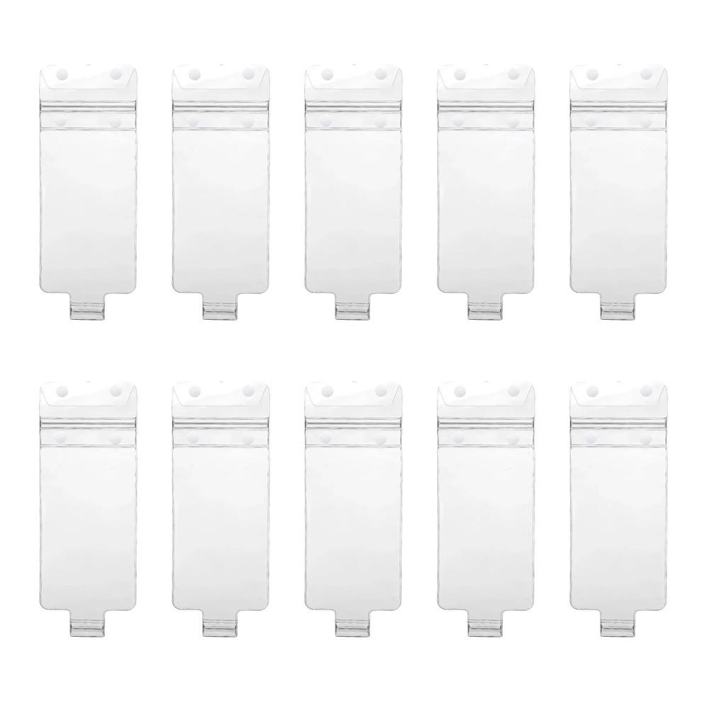 

10PCS Transparent Transparent Phone Pouch High Sensitivity Cellphone Cover Bag Bicycle Riding 10 Pieces