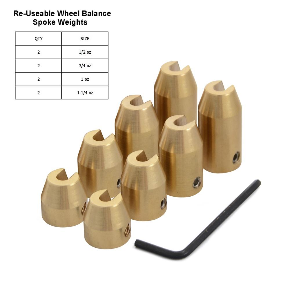 Universal Motocross Brass Wheel Balance Spoke Weights for KTM Husqvarna Yamaha Honda Suzuki Kawasaki Beta GasGas Sherco