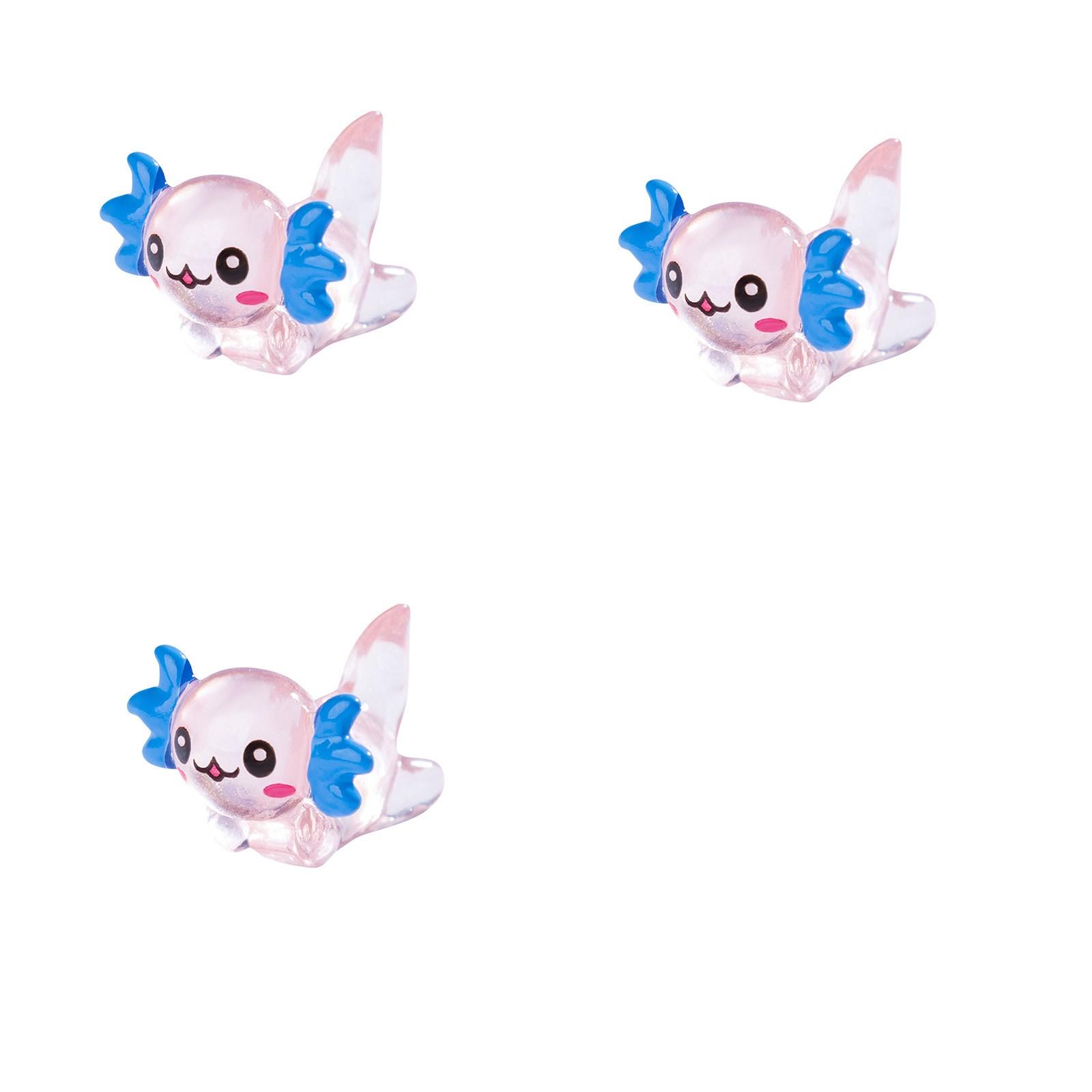 

Микроукрашения Забавные животные, светящиеся маленькие черепашки и морские зайцы One Size розовый