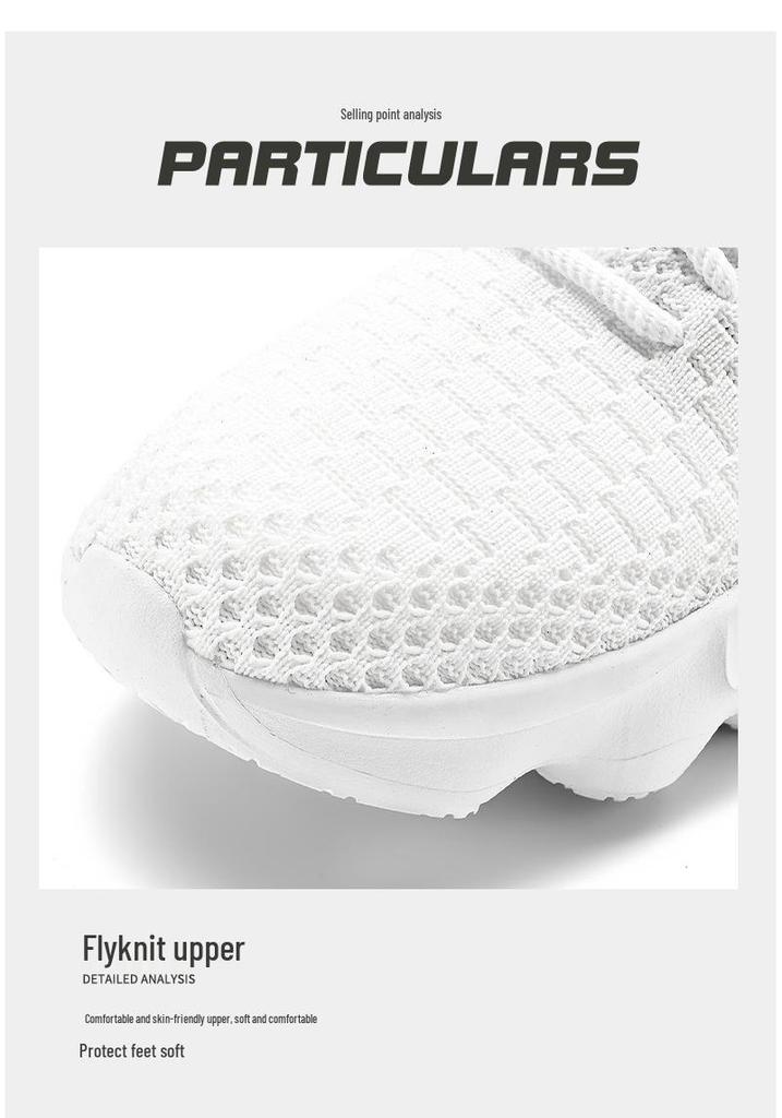 2025 Spring/Summer Lightweight Mesh Running Shoes - Plus Size, Breathable, Stylish Outdoor Footwear for Couples