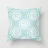 Mint Green Pillow Case Home Decorative Cushion Cover Modern Geometry Printing Pillowcase Sofa Couch Waist Pillow Covers