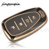Jyq Tpu Auto Remote Car Key Case For Chevrolet Chevy Camaro Cruze Malibu Equinox Onix Spark Equinox Sonic Volt Protect Shell