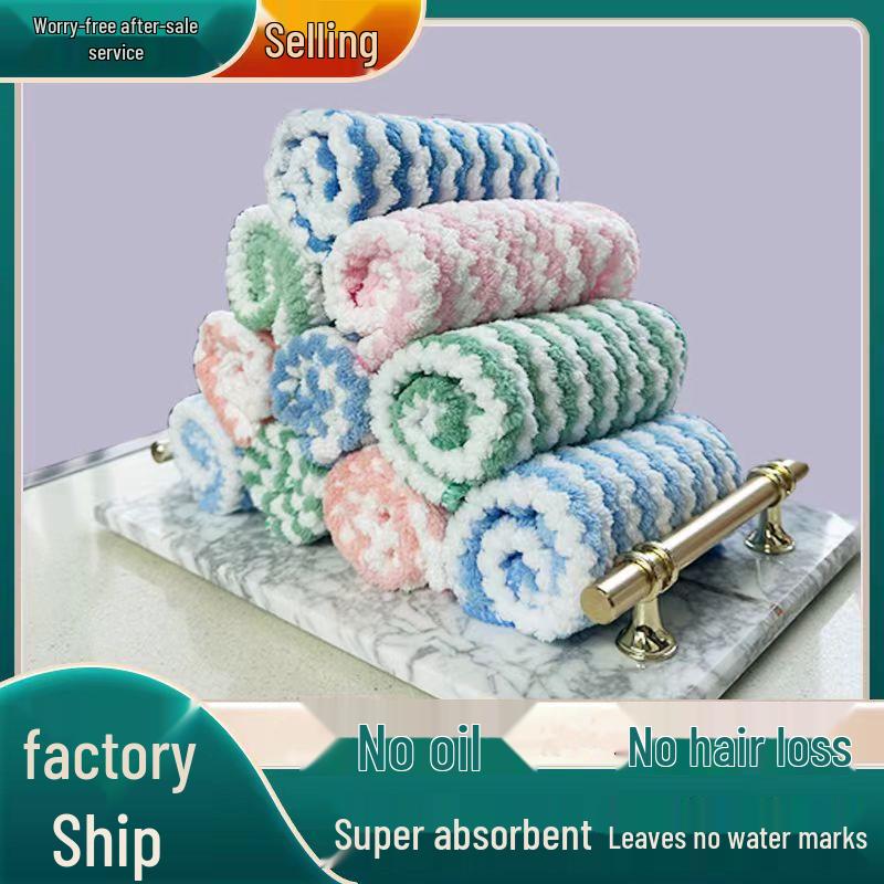 Cationic Non-Stick Lint-Free Kitchen Wipe & Scouring Pad 25x25 cm