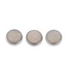 Trumpet Baritone Valve Buttons Chrome Finish Finger Button Kit for Brass Wind Instrument Upgrade and Replacement