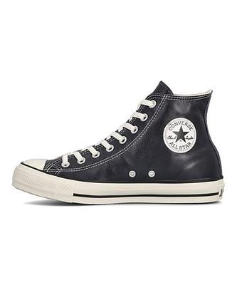All Star Olive Green Leather HI (R)