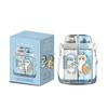 Sanrio Cinnamoroll Double Compartment Plastic Cup With Straws For Kids And Travel
