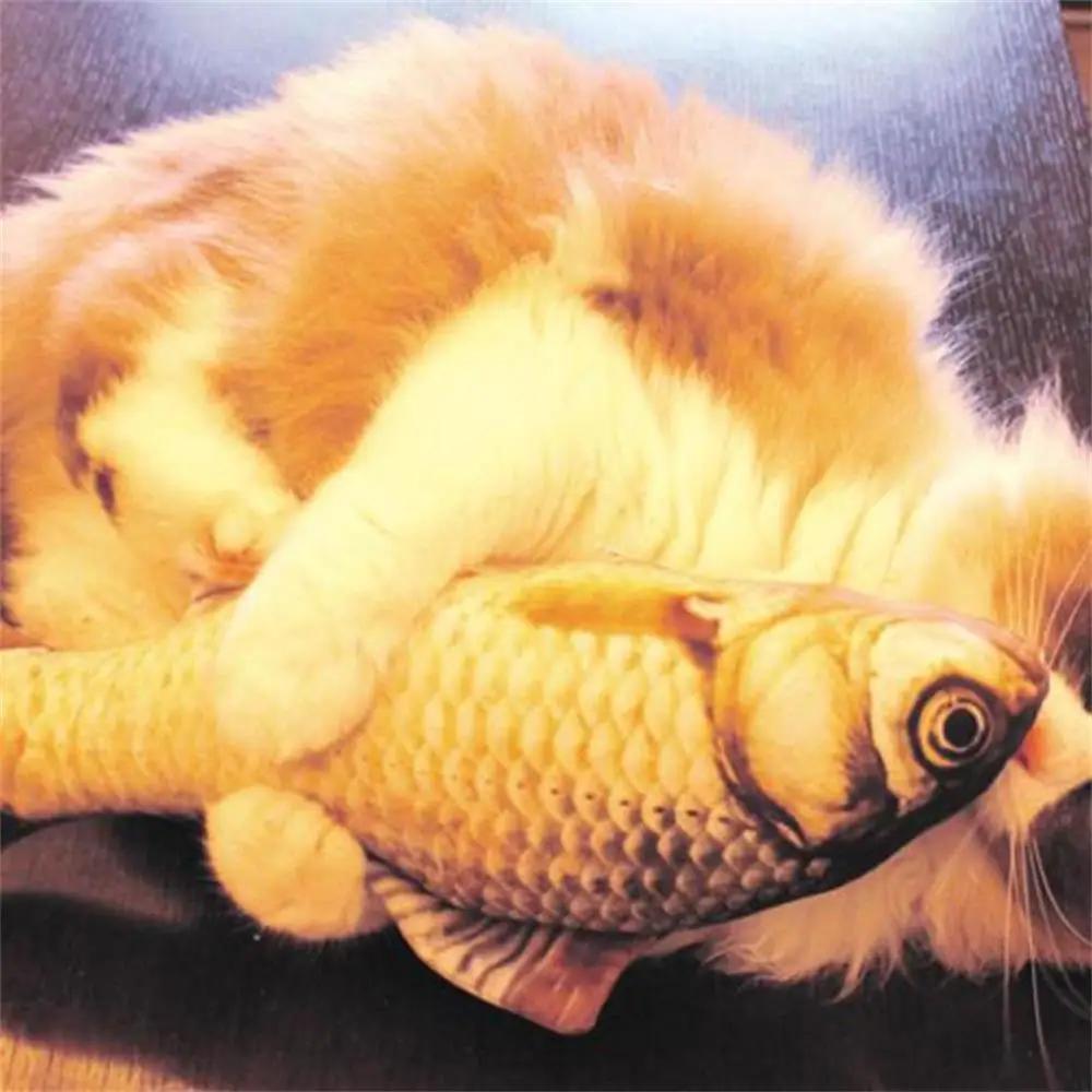 Playing Kitten Mint Stuffed  Pet Cat Toys Artificial Fish Catnip