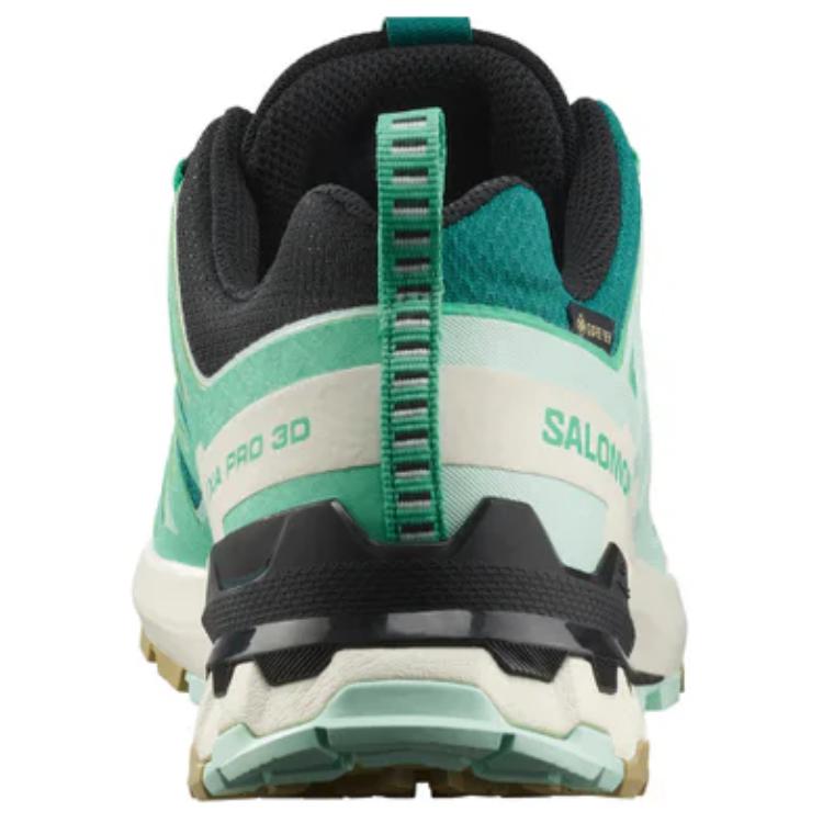 SALOMON XA Pro 3D V9 GTX Comfortable Versatile Cushioning Non-Slip Waterproof Low-Top Running Shoes Women Running Shoes Green L47583700