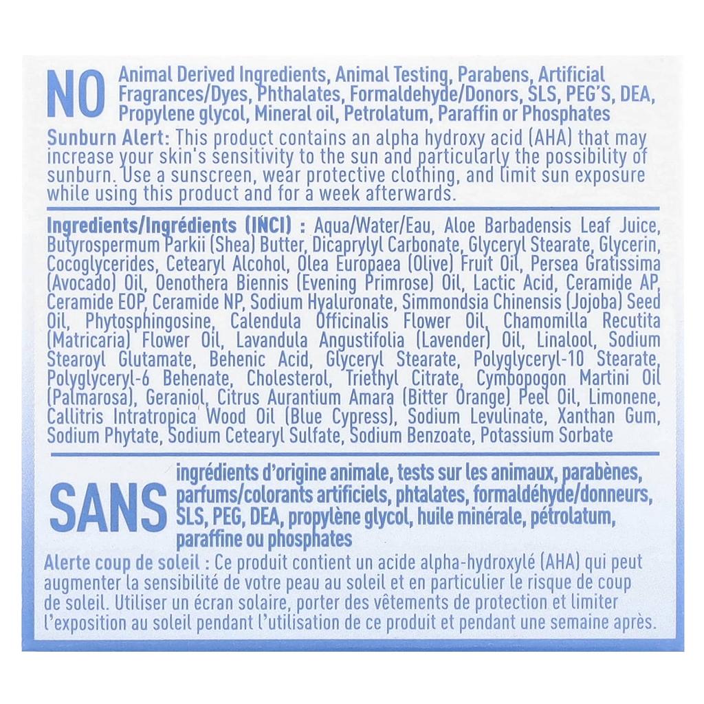 Fuktighetsgivende ceramidkrem, 60 ml(2 fl oz)