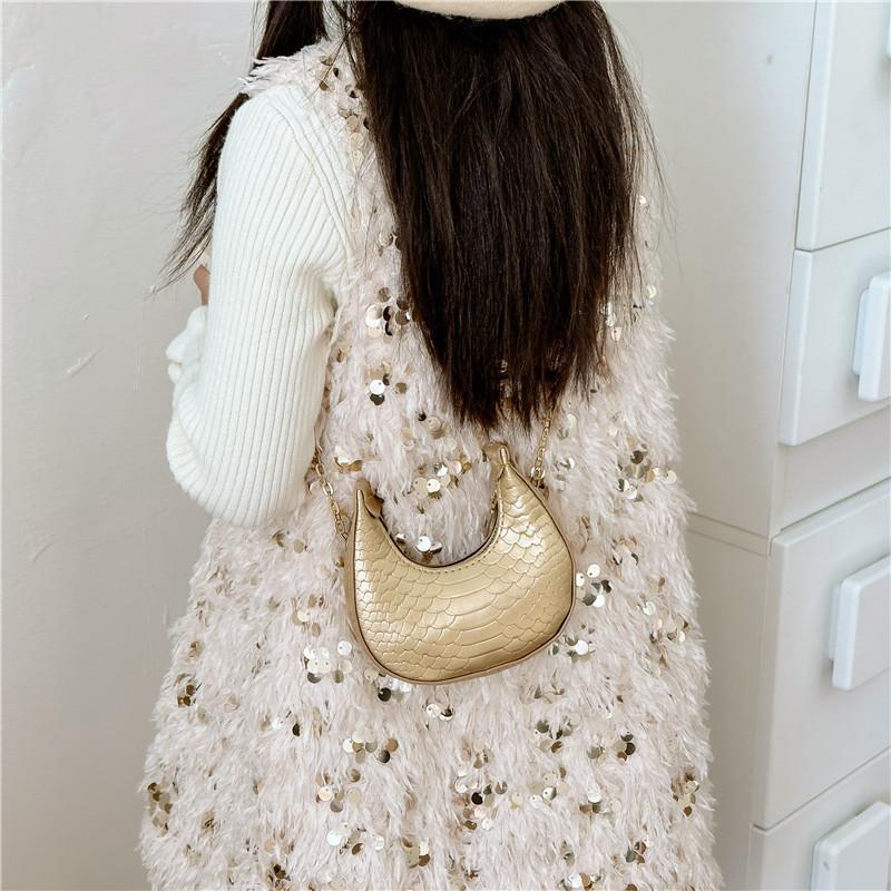 Trendy Lightweight Kids Shoulder Bag Adorable Dumpling Design For Boys And Girls