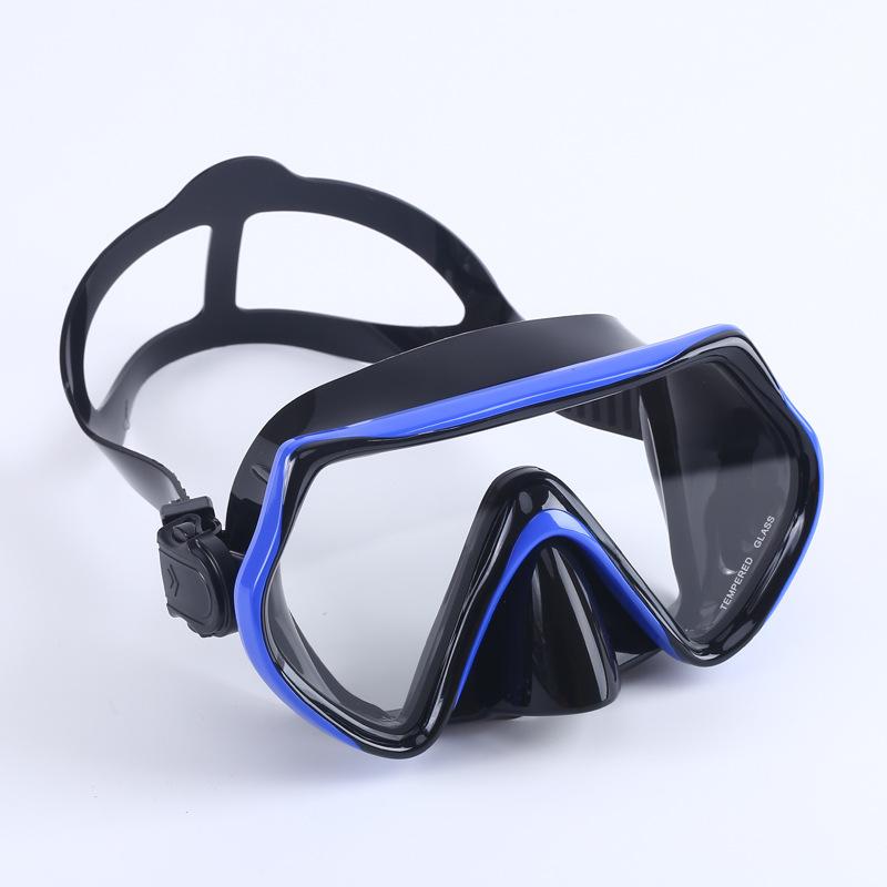 High definition light transmission waterproof anti-fog snorkeling mask adjustable buckle diving mask Regular style