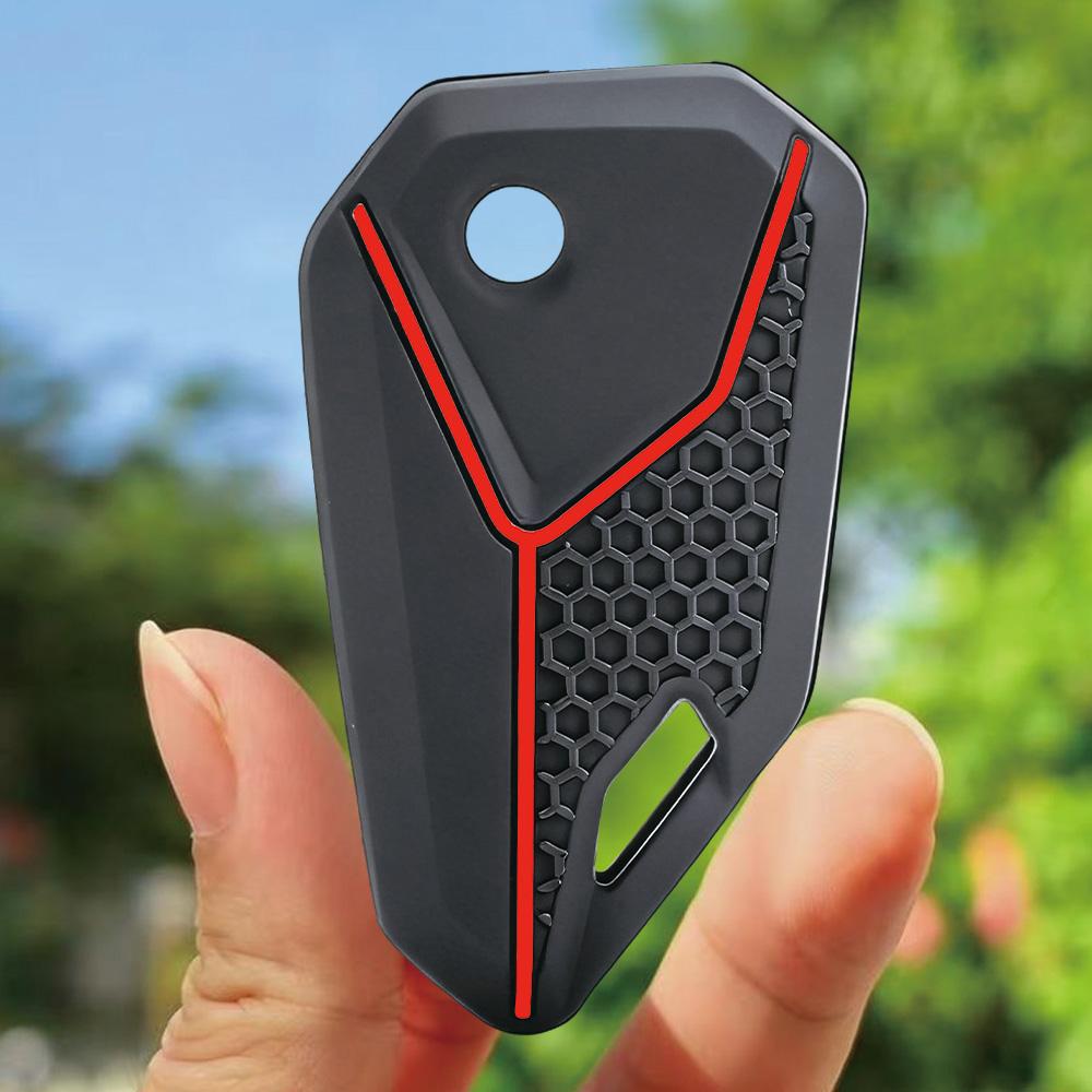 

Keychain Silicone Key Case For Honda Agusta Kawasaki Yamaha Suzuki N5 200 CB125R CB150R CB250R CB300R Keychain Holder Key Cover красный