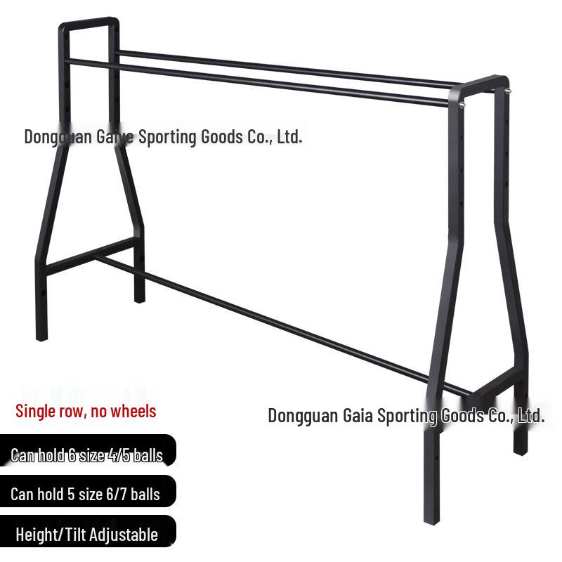 Large Capacity Movable Basketball Training Cart and Storage Rack