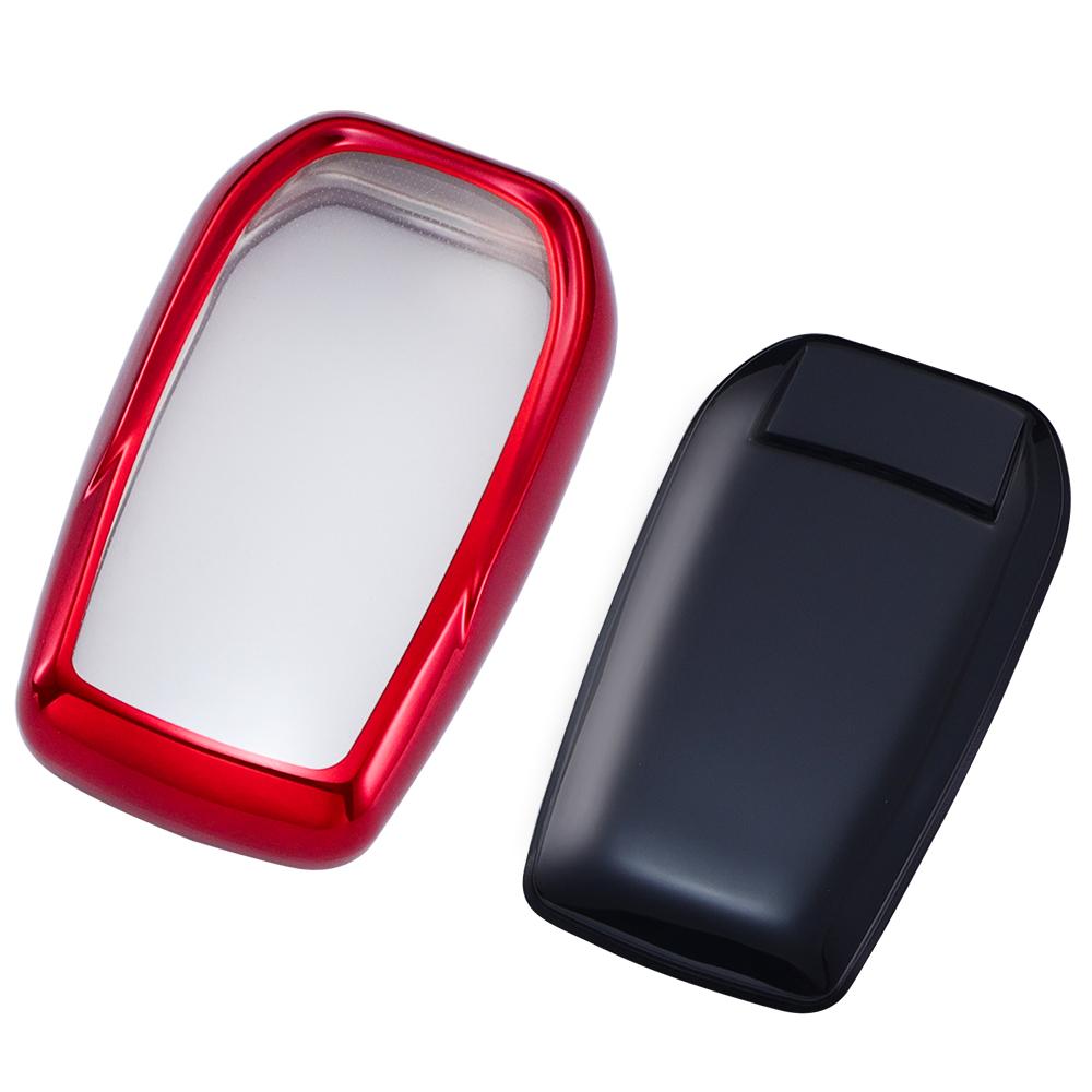 

Key Fob Cover Case Compatible with 2025 2024 Toyota Sienna Highlander Corolla Crown Venza RAV4 Tacoma Fortuner Land Cruiser