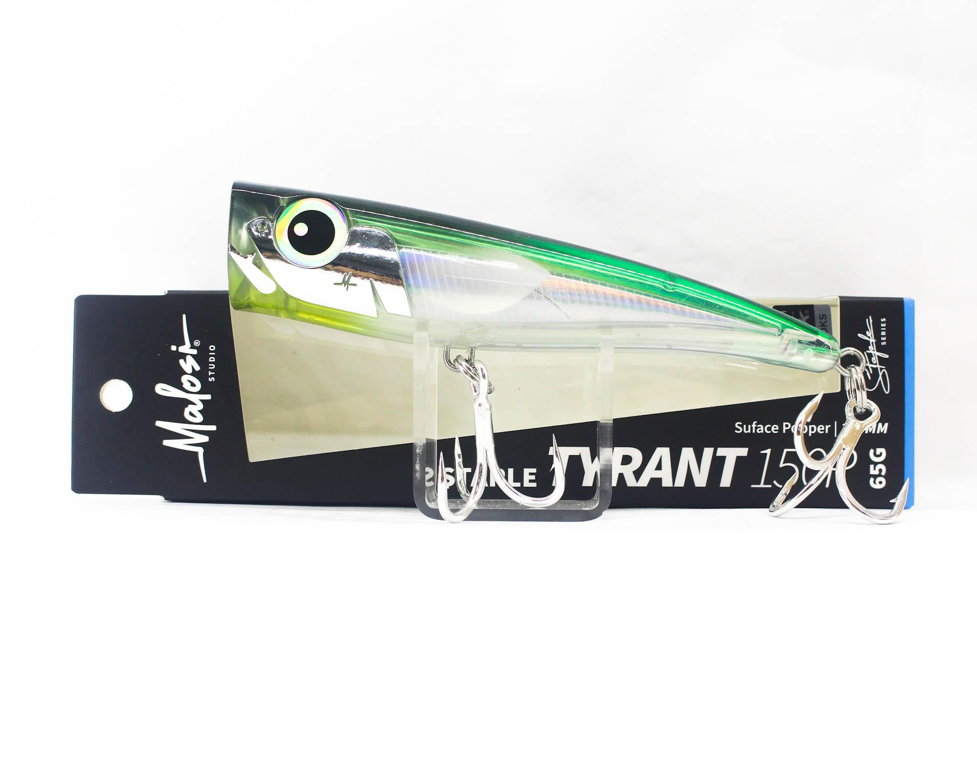 Malosi STY150P-ED Staple Tyrant 150P Floating Lure Emerald (3963)