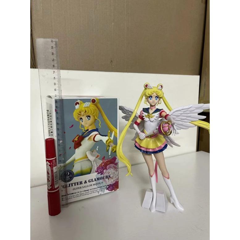 Сейлор Мун Волшебная Палочка Вода Лед Луна, Палочка Трансформации Лунный Заяц, Стоячая Поза, Украшение, Модель, Фигурка в Коробке