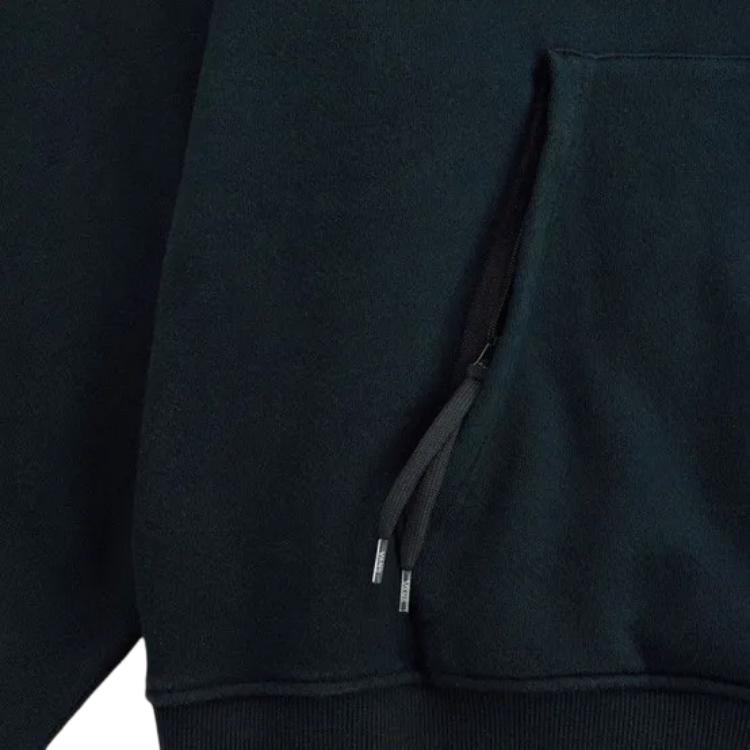 Vans Solid Color Drop Shoulder Pullover Hoodie Long Sleeve Sweatshirt Men sweatshirt VN000TRSBLK