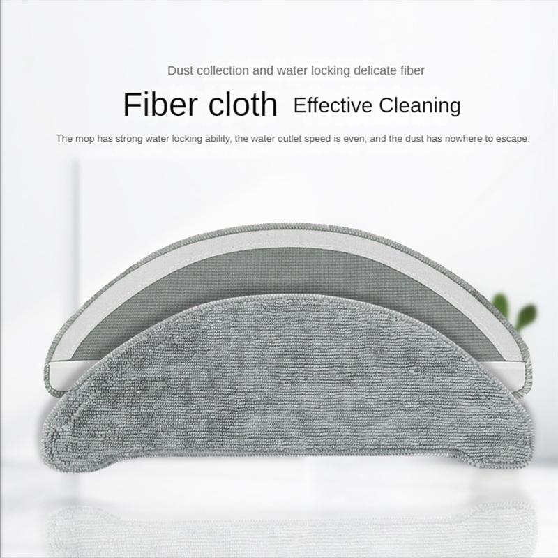 B69A Main Brush Side Brush Filter Mop Cloth Dust Bag Replacement Spare Parts For Xiaomi Roidmi Eve Plus Robot Vacuum Cleaner