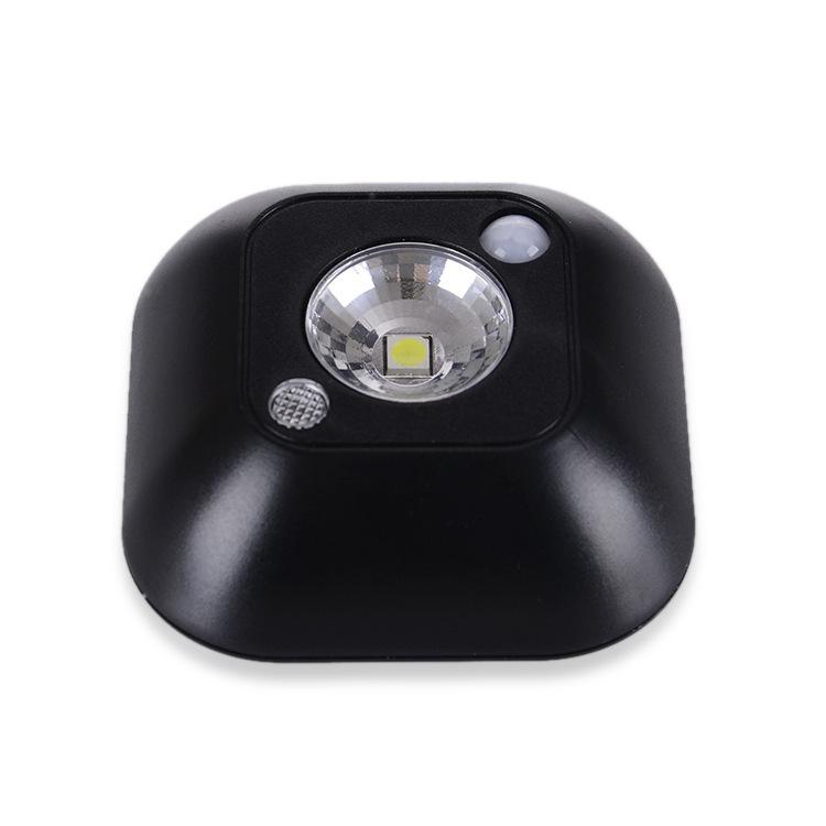 

Smart LED Bedside Cabinet Book Light with Human Body Induction 1.5W чорний