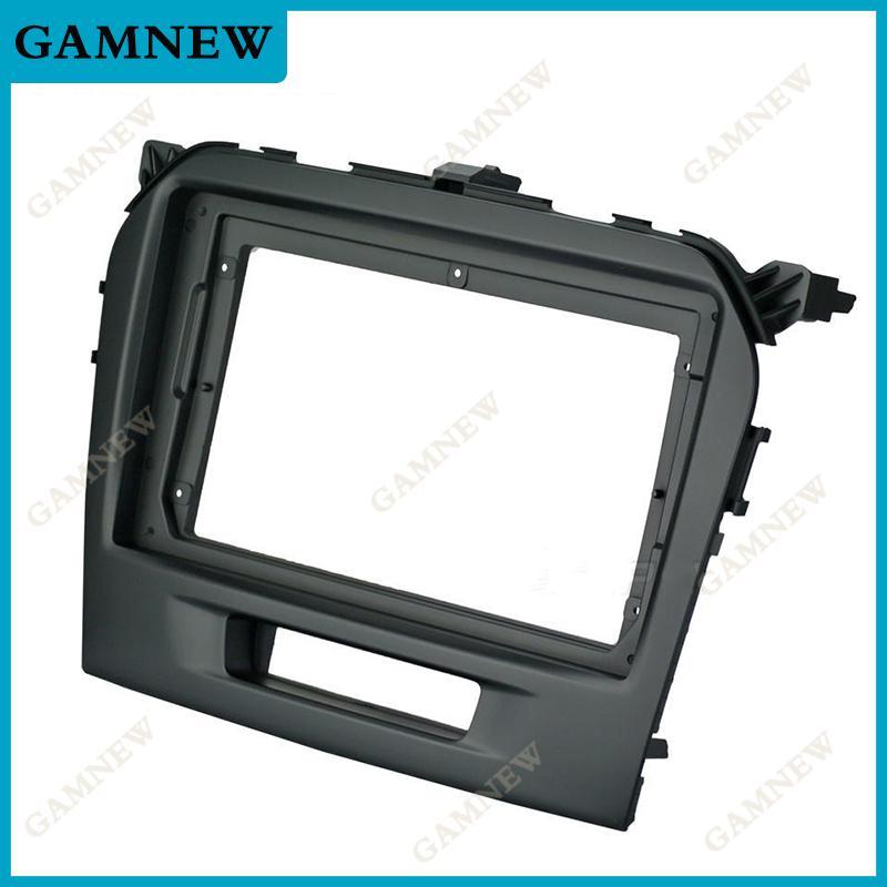 9 Inch Car Frame Fascia Adapter For Suzuki Super Grand Vitara 2015-2019 Android Radio Dash Fitting Panel Kit