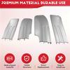 4PCS Car Auto Exterior Rack Roof Rack Rail Retrofit End Cover Dome Holder Case Cap For BMW E71 E72 X6 2008-2014