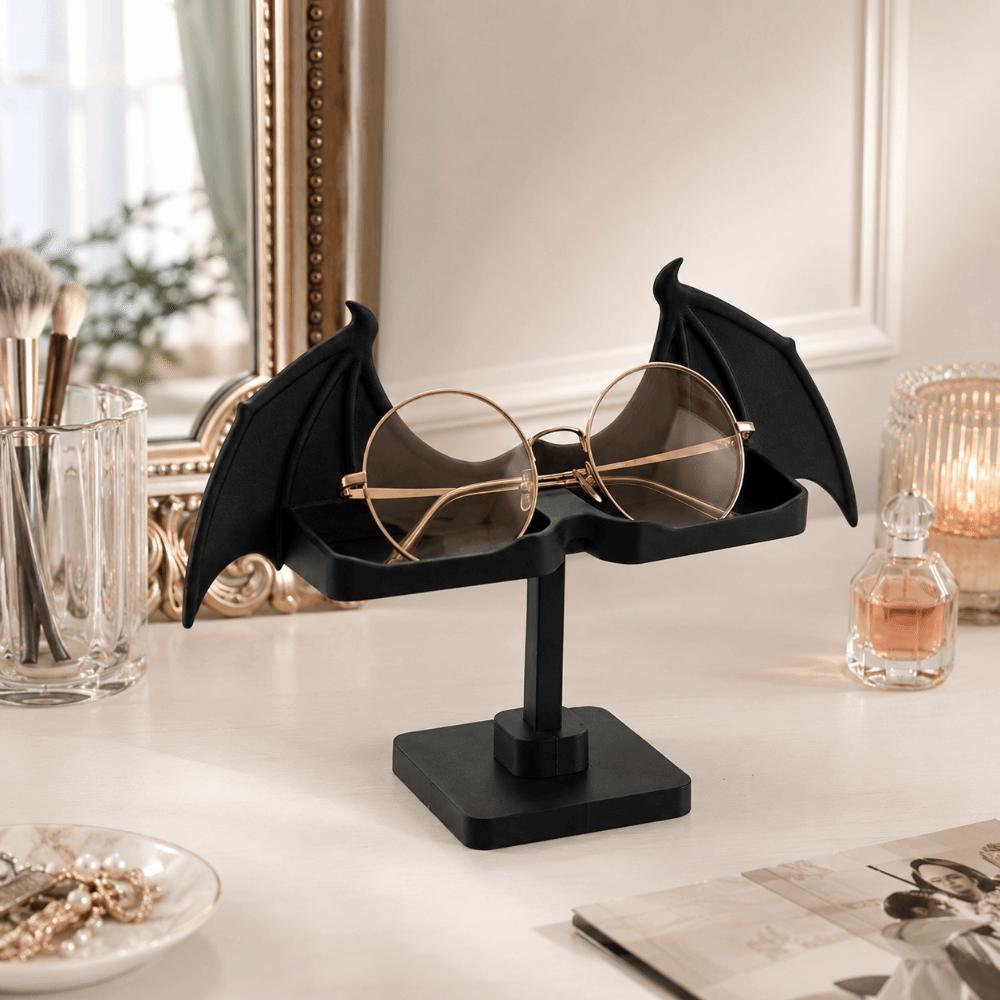 Bat Wing Storage Rack Halloween Ornaments Jewelry Display Stand Eyeglasses Holder Desk Display