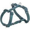 Harness - TRIXIE - Premium H - Petrol Blue - Size Medium - Comfort and Safety for Dog