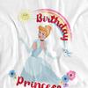 Cinderella Unisex Adult Birthday Princess T-Shirt