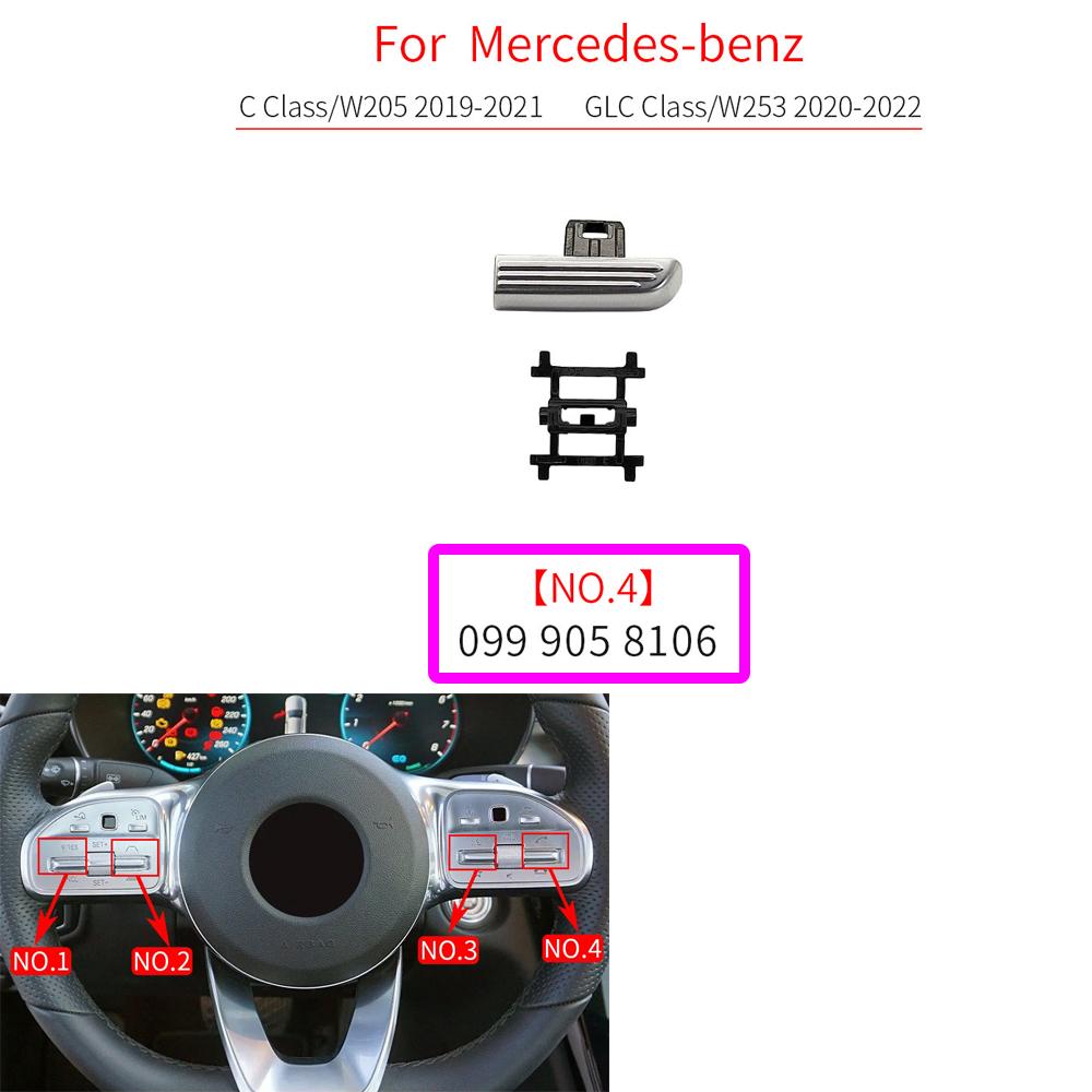 2025 Gorące Grillowanie Wyścigowe Samochód Wielofunkcyjny Przycisk Sterowania Kierownicą Dla Mercedes Benz Klasa C GLC W205 W253 C200 C260