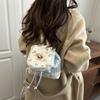 Sweet sister lace girl college backpack female personality casual fashion trend versatile personality backpack