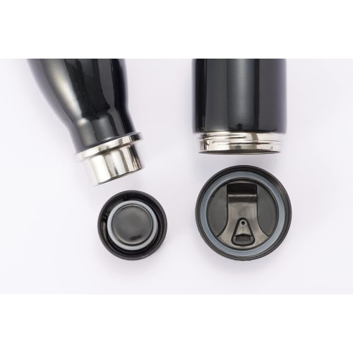 GU-02 Join Vacuum Insulated Bottle 300ml + Tumbler 200ml Stainless Steel Water Bottle My Bottle Connect Bottle Large Capacity 500ml