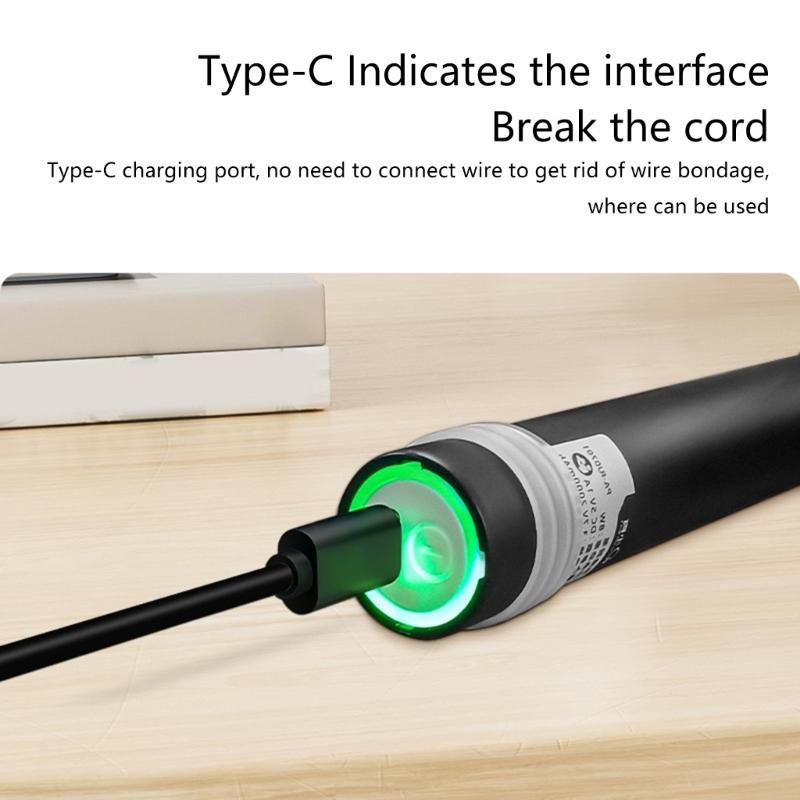 Cordless Hot Glues Guns Quick Preheating Automatic Sticking Hot Glues Pen Glues Sticks USB C Rechargeable Hot Glues Pen