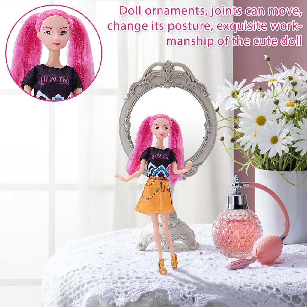 1pc Articulated Dolls, With Realistic Character Designs, Make A Delightful Surprise Gift For Children And Friends.