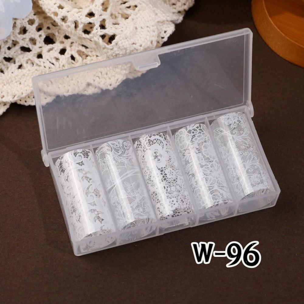 Laser Nail Foils Lace Design Nail Art Stickers Professional Nail Decorations  Manicure DIY