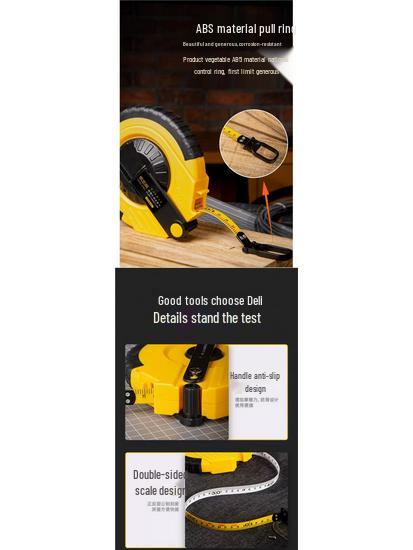 Leather and Fiber Tape Measure for Sports and Clothing – Available In 20m, 30m, 50m, and 100m Lengths.