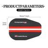 2PCS Car Rearview Mirror Rain Eyebrow Sticker Auto Accessories For Toyota GRsport Yaris Corolla Rav4 CHR Auris Cruiser