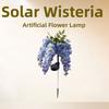 Realistic Solar Wisteria Flower Lamp Creative Landscape Lawn Lamp Simulation Flower Lamps  House