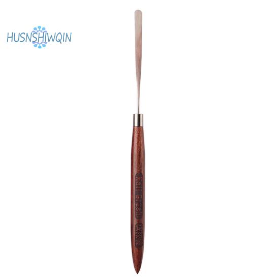 

Клей-карандаш для дизайна ногтей — зона для смешивания из нержавеющей стали, легко чистится, экологически чистая ручка из сандалового дерева, женские аксессуары A