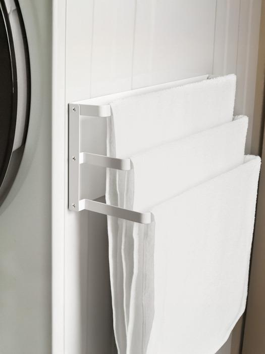 Возрождается. J Mudita Смарт-магнитная сушилка для полотенец / Складная мини-сушилка для белья / Вешалка для полотенец Magnetic Towel Drying Rack (White)