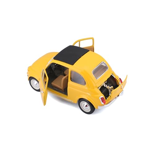 BURAGO Fiat 1965 (Yellow) [Parallel Import]