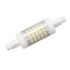 R7s LED Bulb 80mm 5W Double End Floodlight with 60LED 6000K White Light Corn Lighting for Replacement 220V