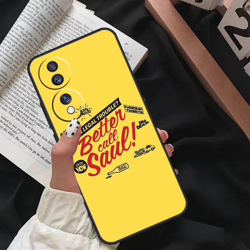 Better Call Saul For Honor Magic 8 Pro 6 5 7 Lite Case For Honor 200 400 50 70 90 X8b X9a X9b X9c X9d Win RT